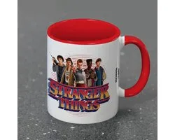 Stranger Things Cast Unisex Kop - meerkleurig - Standard