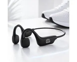 Dutch Wanted RunS22 - Koptelefoon - Hardloop oordopjes - Running Earbuds - Draadloze oordopjes - Sporthoofdtelefoon - Wireless oordopjes - Sport oortjes - Noise cancelling - Zwart