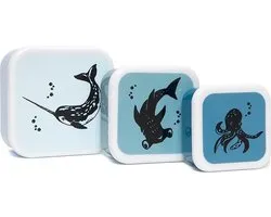 Brooddoos set Sea animals - Petit Monkey