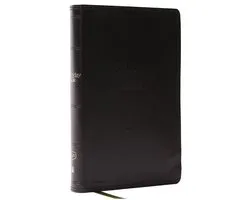 KJV, The Everyday Bible, Black Leathersoft, Red Letter, Comfort Print