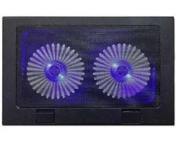 Laptop Standaard Met Koeling - Laptop Cooler - 12 tot 17 Inch - Verstelbaar - 2 Ventilators - Laptop Standaard - Laptop Koeler - Cooling Pad