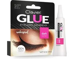 Clavier Glue Eyelash Adhesive Waterproof Wimperlijm Dark Tone