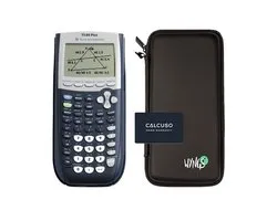CALCUSO Pack de base noir avec calculatrice graphique TI-84 Plus