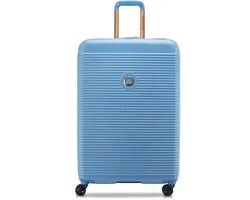 DELSEY PARIS Valise Meteor 2.0 (Freestyle) 4 Double Rolls Trolley 76 Sky Blue Bleu clair