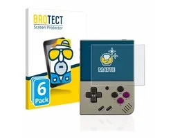BROTECT - Screenprotector voor Miyoo Mini Plus - Folie Beschermfolie matte 6 Stuks