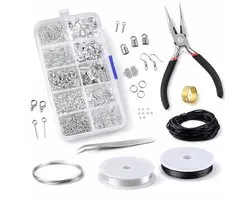 FLOKOO Sieraden Maken Starter Set - Zilver