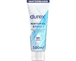 Durex Glijmiddel Natural - Hydraterend - Waterbasis - 100 ml