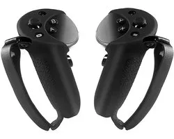 Housse de protection en Siliconen pour manette de jeu Meta Quest Pro VR – Housse noire avec dragonne réglable