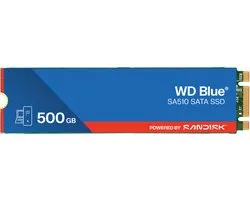 Western Digital Blue SA510, 500 Go, M.2, 560 Mo/s, 6 Gbit/s