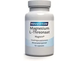 Nova Vitae - Magnesium L-threonate - threonaat - magtein - 60 capsules