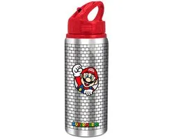 Gourde STOR Super Mario Bros - aluminium - réutilisable - pour le sport