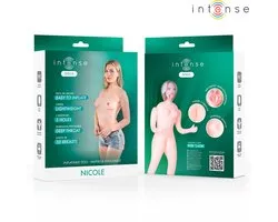 Intense Dolls - Nicole Inflatable Doll With Three Orifices