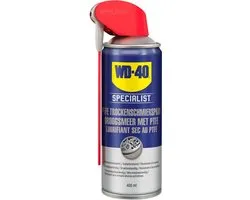 WD-40 Specialist® Droogsmeerspray met PTFE - 400ml - Teflon Spray - Smeermiddel - Beschermt effectief tegen dagelijkse slijtage