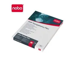 Nobo Transparents pour rétroprojecteur Imprimante laser 100 microns 50 pcs.