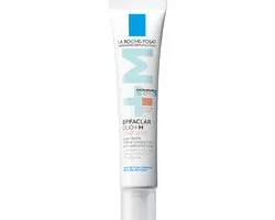 La Roche-Posay Effaclar DUO +M Unifiant Medium Dagcrème - Egaliserende Crème - voor Vette, Onzuivere Huid met Neiging tot Acne -Medium Tint - 40ml