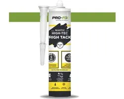 Pro-Fix - Mastic High-Tec - High Back - Wit - Pro-Fix | Flexibele Lijmkit voor Sanitaire Installaties | Ideaal voor Badkamer en Keuken | Hoge Kwaliteit & Weerstand | high-tack