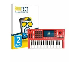BROTECT - Screenprotector voor Akai Professional MPC Key 37 - Folie Beschermfolie matte 2 Stuks