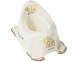 Pot Antidérapant Tega Bébé 'Miś' - Beige, Stable & Ergonomique
