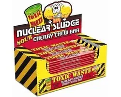 Toxic Waste - Nuclear Sludge Sour Cherry Chew Bar - 50 stuks