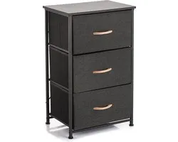 Mesa living - Design Ladekast – Dressoir - Kast met 3 lades – Bruin