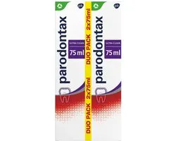 Parodontax - Ultra Clean - dagelijkse - Tandpasta - tegen bloedend tandvlees - 2x75 ml