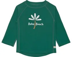 Lässig Splash & Fun Maillot de bain Rashguard manches longues Palms vert, 19-24 mois Taille 92