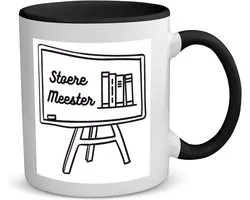 Akyol - Tasse à café Tough Master - Tasse à thé - Noir - Maître - Enseignant - Capacité 350 ml