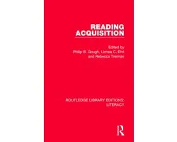 Routledge Library Editions: Literacy- Reading Acquisition