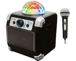 Discoparty Microfoon - DeQube - Karaoke Box met Microfoon - Bluetooth - Oplaadbaar