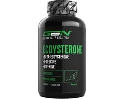 Ecdysterone Complex - Hoog gedoseerd met 760 mg per capsule - Premium: 90% Beta-Ecdysterone + L-Leucine + Piperine - 60 Capsules - Hoog gedoseerd - Veganistisch - GEN