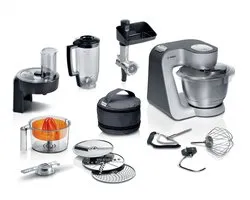 Bosch MUM5 - MUM5935B - Keukenrobot - 1000W - 3,9L - Donker zilver