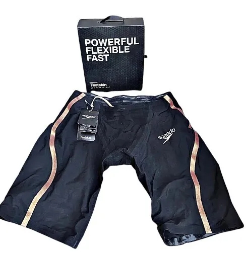 Speedo Fastskin LZR Pure Intent Jammer Shorts. Size 30. Black. New Fina Approved