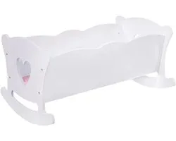 Poppenbed | Interactief Speelset Kinderkamer Meubilair | Doe-Alsof Spel Met Een Schommelend Poppenbed - Voor Kinderen Jongens Meisjes Peuters En Kleuters