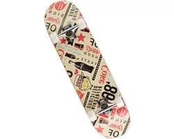 Skateboard - Street Board - Straatrijden - Dubbele Kick - 80x20cm - D