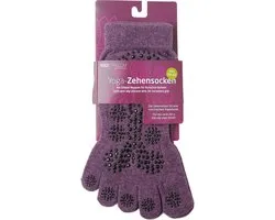 Yoga-Zehensocken - elderberry