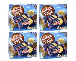 Sky Flakes Original Crackers Snackpack – 4 x 250 g (Voordeelverpakking)