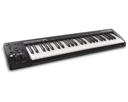 M-Audio Keystation 49 MKIII - 49-toetsen USB MIDI-Keyboard Controller met Pitch- / Modulatiewielen, Plug & Play (Mac/PC) Connectiviteit, Gratis Online / App-lessen en Softwareproductiesuite Inbegrepen