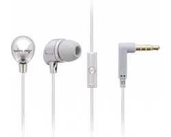 Happy Plugs In-Ear oortjes - Zilver
