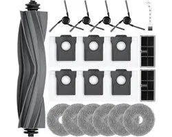 Kit d'accessoires 20 pièces compatible avec les aspirateurs robots Dreame L10s Ultra Gen 3 et X40.