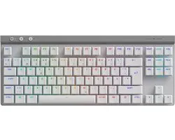 Logitech G515 Lightspeed Tkl Gamingtoetsenbord Grijs