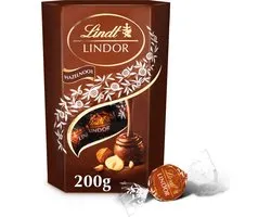 lindt lindor boules de chocolat noisette 200G