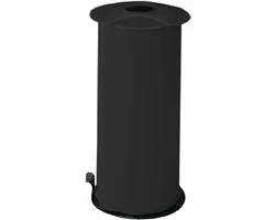 Flessenpers - Afvalpers Blikjes - Afval Verminderen - 80% Capaciteitsreductie - 27 x 262 cm - Zwart