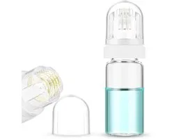 Microneedling Roller 0.5 mm met 64 punten voor gezicht, rimpels, striae, haargroei en baardverzorging, ideaal voor huidverbetering en serumopslag