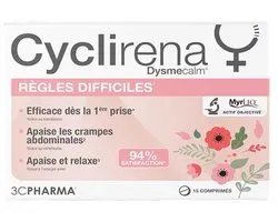 3C Pharma Cyclirena Moeilijke Menstruatie 15 Tabletten