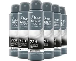 Dove Men+Care deodorant Invisible Dry, 6x150