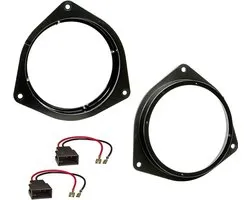 Sound-way - Speaker Rings Adapter Mounts suitable for Toyota Corolla mr2 Avensis Prius rav4 Auris 165mm din Speaker - ShopVlot