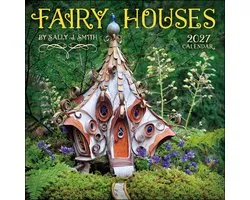 Fairy Houses 2027 Wall Calendar