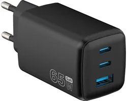 USB C Adapter - Oplader - Snellader - USB C Oplader - Laptop Adapter USB C - USB C Lader - 65W - Universeel