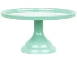 A Little Lovely Company - Taartplateau - Klein - mint - ø 23,5 cm