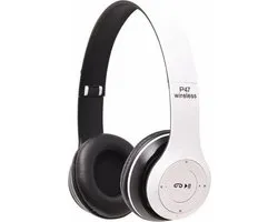 Sound Koptelefoon - Wit - Draadloos - Bluetooth - 15-uur Afspeeltijd - Built-in Microfoon
